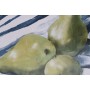 Painting Home ESPRIT Yellow Blue White Green Fruit Mediterranean 60 x 2,5 x 45 cm (2 Units)