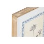 Painting Home ESPRIT Shabby Chic Botanical plants 40 x 2,5 x 50 cm (4 Units)