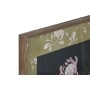 Cadre Home ESPRIT Bleu Vert Rose Shabby Chic Vase 50 x 2,5 x 70 cm (2 Unités)
