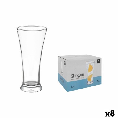 Set of glasses La Mediterránea SHOGUN 0,3 L 6 Pieces (8 Units)