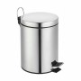 Seau à déchets avec pédale Confortime Argenté 7 L (6 Unités)