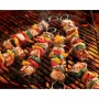 Ensemble de brochettes pour barbecue Algon Métal 27 cm 6 Pièces (24 Unités)