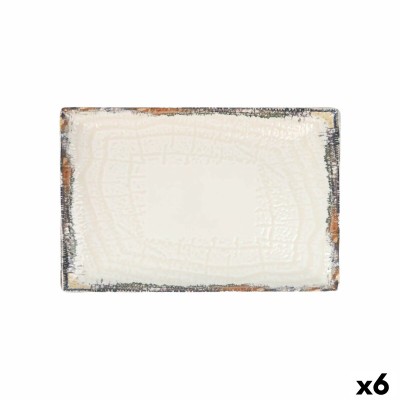 Serving Platter La Mediterránea Albus Rectangular 30 x 20 x 2,5 cm (6 Units)