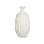 Vase White Ceramic 21 x 39 x 21 cm (2 Units)