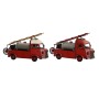 Decorative Figure DKD Home Decor Red Silver Vintage 33 x 14 x 19 cm (2 Units)
