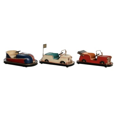 Figurine Décorative DKD Home Decor Blanc Rouge Blue marine Vintage 23,5 x 11,5 x 10 cm (3 Unités)