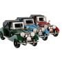 Decorative Figure DKD Home Decor Blue Red Green Vintage 16 x 7,5 x 7 cm (3 Units)