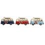 Figurine Décorative Home ESPRIT Bleu Rouge Blue marine 27 x 11,5 x 15,5 cm (3 Unités)