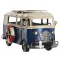 Decorative Figure Home ESPRIT Blue Red Navy Blue 27 x 11,5 x 15,5 cm (3 Units)