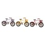 Figurine Décorative DKD Home Decor Jaune Rouge Lila Bicyclette Vintage 16,5 x 5,5 x 9 cm (3 Unités)