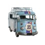 Figurine Décorative Home ESPRIT Rouge Bleu ciel Blue marine 27 x 10 x 16 cm (3 Unités)