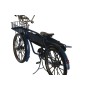 Decorative Figure Home ESPRIT Blue Red Navy Blue 30 x 13 x 22 cm (3 Units)