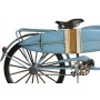 Decorative Figure Home ESPRIT Blue Red Navy Blue 30 x 13 x 22 cm (3 Units)