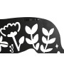 Décoration murale Home ESPRIT Noir Chien 40 x 1 x 33 cm (4 Unités)