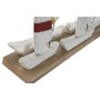Decorative Figure Home ESPRIT White Navy Blue 67,5 x 13,5 x 46 cm