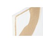 Wall Decoration Home ESPRIT White Golden Modern 48 x 2,5 x 80,5 cm (2 Units)
