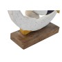 Decorative Figure Home ESPRIT White Natural Navy Blue 34 x 9 x 45 cm