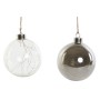 Décoration Suspendue DKD Home Decor Transparent Verre 10 x 10 x 10 cm (2 Unités)