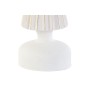 Christmas bauble DKD Home Decor White Golden 9 x 9 x 25 cm (2 Units)