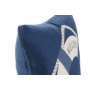 Coussin Home ESPRIT Bleu Blanc 45 x 10 x 45 cm (2 Unités)