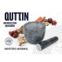 Mortar and pestle Quttin Granite 10 x 10 x 8 cm (12 Units)