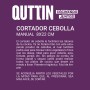 Vegetable Cutter Quttin 8 x 8 x 22 cm (12 Units)