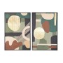 Cadre DKD Home Decor Abstrait Moderne (83 x 4,5 x 122,5 cm) (83 x 4,5 x 123 cm) (2 Unités)