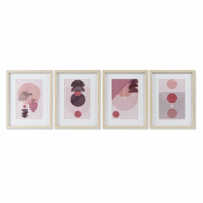 Cadre DKD Home Decor Abstrait (35 x 2 x 45 cm) (4 Unités)