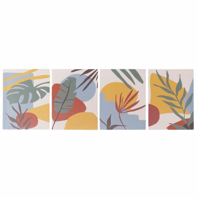 Cadre DKD Home Decor Tropical (30 x 1,8 x 40 cm) (4 Unités)