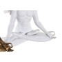 Figurine Décorative DKD Home Decor Blanc Doré Ange Néoclassique 31,5 x 17 x 26,5 cm (2 Unités)