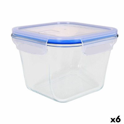 Boîte à lunch Quttin Carré 1,8 L (6 Unités)