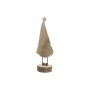 Christmas bauble DKD Home Decor Natural Light Pink Gnome 10 x 8 x 23,5 cm (2 Units)