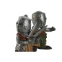 Figurine Décorative Home ESPRIT Gris 6 x 4 x 9 cm (2 Unités)