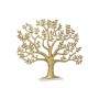 Figurine Décorative Home ESPRIT Blanc Doré Arbre 76 x 10 x 68 cm