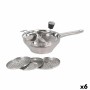 Puree Maker Quttin Quttin Steel 20 x 35 x 12 cm (6 Units)