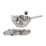 Puree Maker Quttin Quttin Steel 20 x 35 x 12 cm (6 Units)