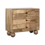 Chest of drawers Home ESPRIT Brown Modern 82 x 35 x 71 cm