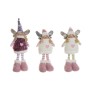 Christmas bauble DKD Home Decor Multicolour Elf 13 x 7 x 35 cm (3 Units)