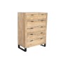 Chest of drawers Home ESPRIT Brown 90 x 45 x 121 cm