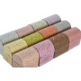 Boîte à bijoux DKD Home Decor Multicouleur Métal Bois de manguier 4 x 5 x 5 cm (12 Unités)