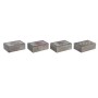 Boîte à bijoux DKD Home Decor Multicouleur Pierre 15 x 10 x 5 cm (4 Unités)