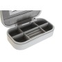 Boîte à bijoux DKD Home Decor Bleu Gris Camel Rose clair Polyuréthane Miroir 18,5 x 10 x 5 cm (2 Unités)