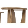 Set of 2 tables Home ESPRIT Natural 75 x 75 x 45 cm