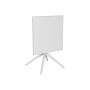 Dining Table Home ESPRIT Grey Metal polypropylene 70 x 70 x 75 cm