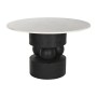 Table de Salle à Manger Home ESPRIT Marbre Bois de manguier 120 x 120 x 76 cm