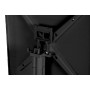 Dining Table Home ESPRIT Black Metal polypropylene 70 x 70 x 75 cm