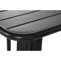 Table set with 2 chairs Home ESPRIT Black Metal polypropylene 60 x 60 x 102 cm
