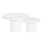 Set of 2 tables Home ESPRIT 75 x 75 x 35 cm