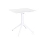 Dining Table Home ESPRIT White Metal polypropylene 70 x 70 x 75 cm