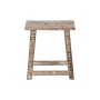 Table d'appoint Home ESPRIT Blanc Marron 45 x 25 x 51 cm